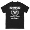 T-shirt Normand noir - L'homme, le mythe, la légende