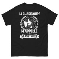 Thumbnail for T-shirt Guadeloupe noir - La Guadeloupe m'appelle
