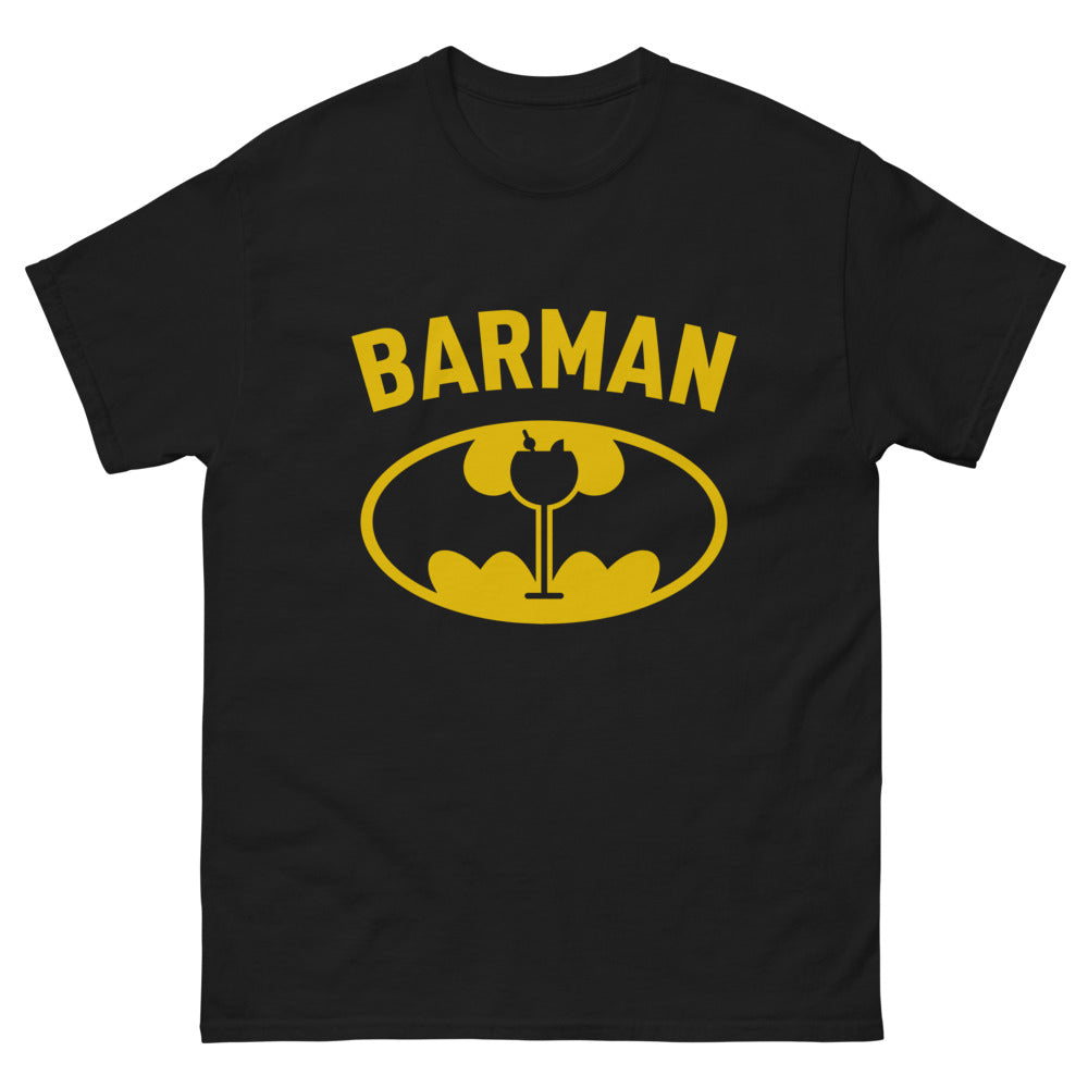 T-shirt bartenders noir - hommage à l'humour noir