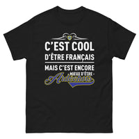 Thumbnail for T-shirt Ardèche noir - Fierté régionale en coton