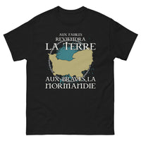 Thumbnail for T-shirt Normandie noir - Aux braves la terre