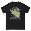T-shirt Bretagne noir - Aux faibles reviendra la terre