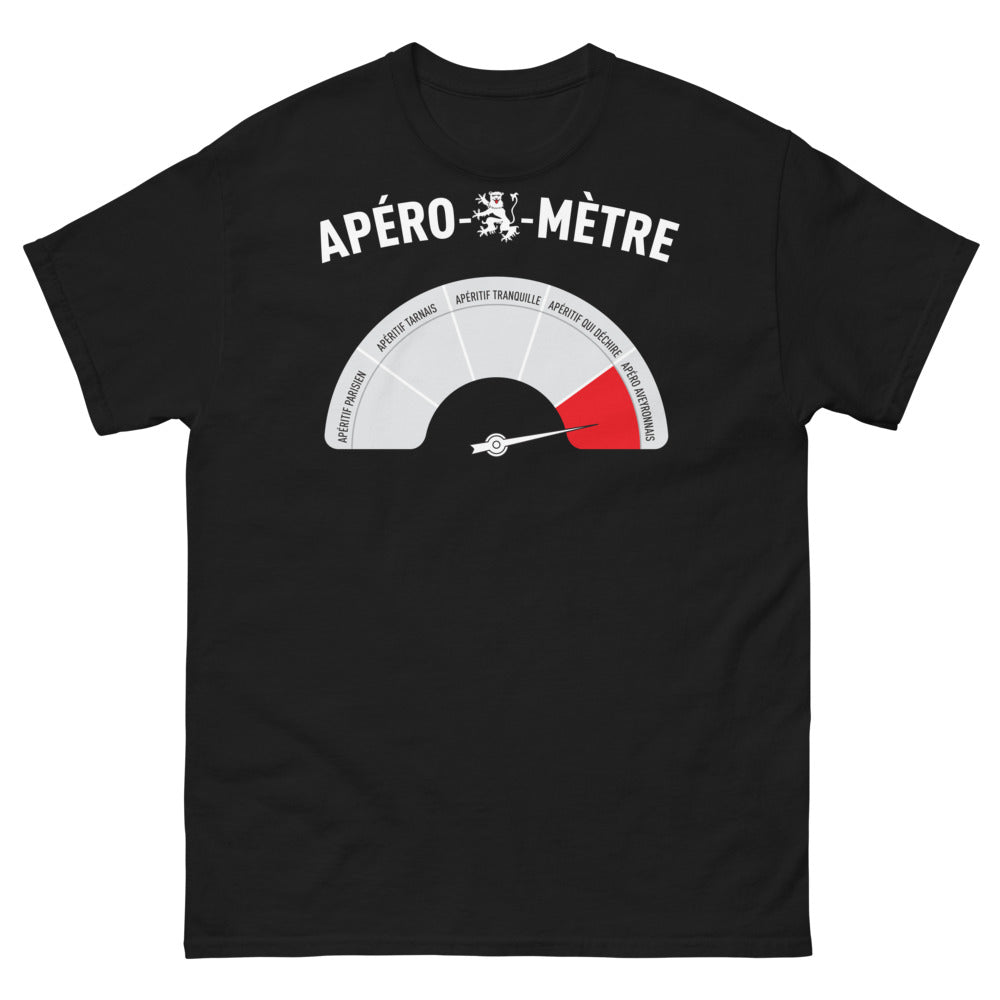 T-shirt Aveyron noir - L'apéro qui déchire !