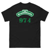 T-shirt Réunion noir - Fier et mystérieux