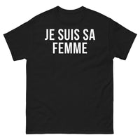 Thumbnail for T-shirt Isère noir - Je suis sa femme