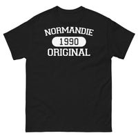 Thumbnail for T-shirt Normandie noir - Souvenirs des années 90