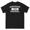 T-shirt Normandie noir - Souvenirs des années 90