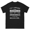 T-shirt Réunionnais noir - C'est compliqué, mais ça va