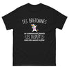 T-shirt Bretagne noir - Les Bretonnes Ne Commencent Jamais Les Disputes