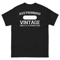 Thumbnail for T-shirt Aveyron noir - Vintage et fierté locale