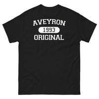 Thumbnail for T-shirt Aveyron noir - clin d'œil nostalgique 1993