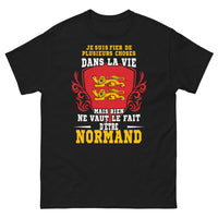 Thumbnail for T-shirt Normandie noir - Fier d'être Normand