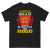 T-shirt Normandie noir - Fier d'être Normand