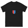 T-shirt Bretagne noir - Bouclier fier et coloré