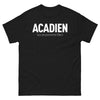 T-shirt Acadien noir - L'humour au sommet