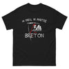 T-shirt Breton noir - Ni Dieu Ni Maître