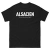T-shirt Alsacien noir - Ça se prononce Dieu avec humour