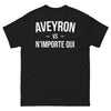 T-shirt Aveyron noir - Aveyron vs. N'importe Qui