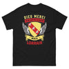 T-shirt Lorraine noir - Dieu merci, je ne suis pas Alsacien