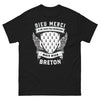 T-shirt Bretagne noir - Dieu merci je ne suis pas normand