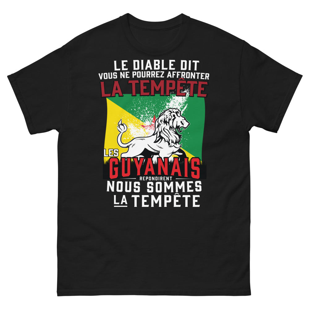 T-shirt Guyanais noir - Nous Sommes la Tempête