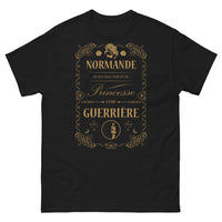 Thumbnail for T-shirt Normand noir - Un mélange parfait de princesse et de guerrière