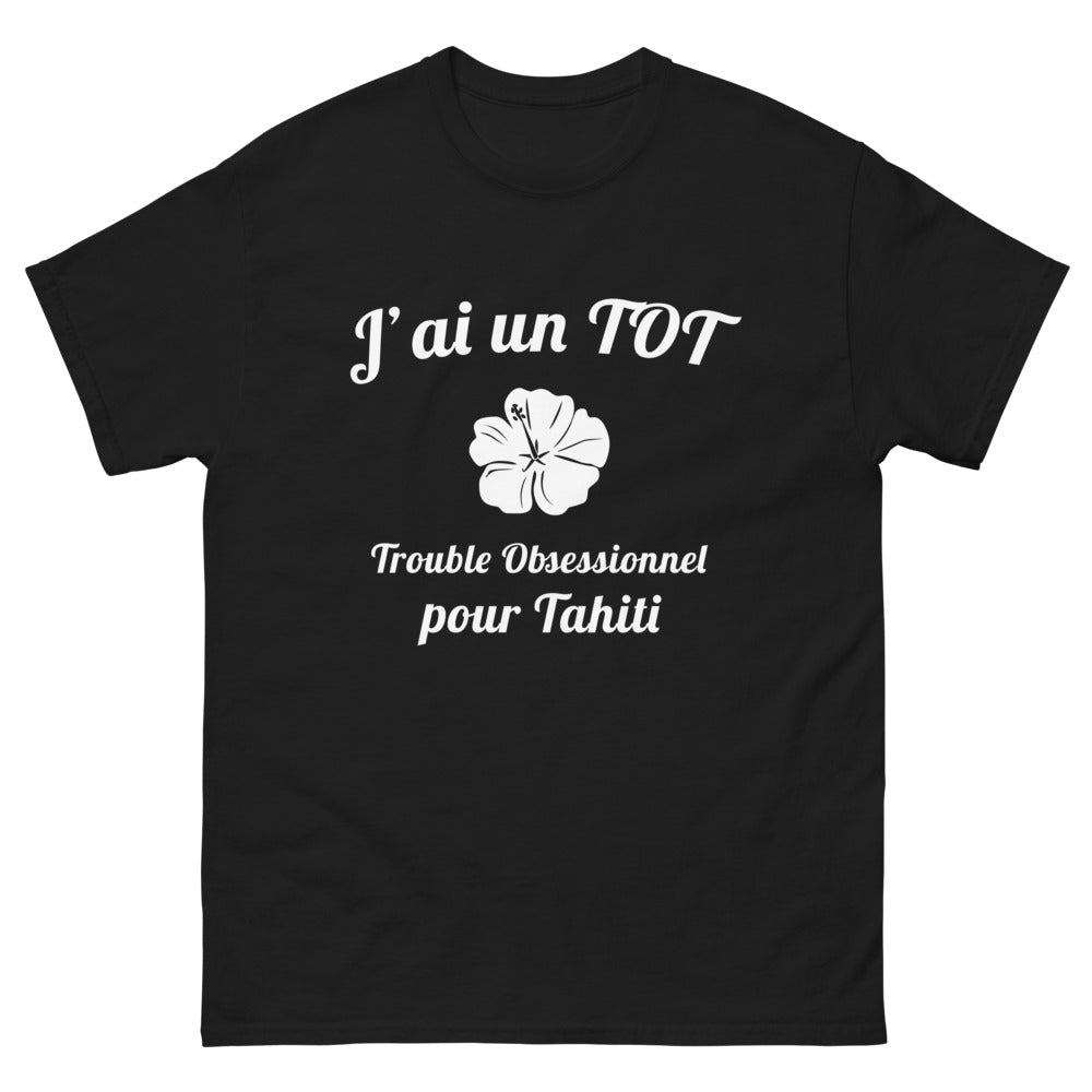 T-shirt Tahiti noir - J'ai un TOT