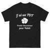 T-shirt Tahiti noir - J'ai un TOT