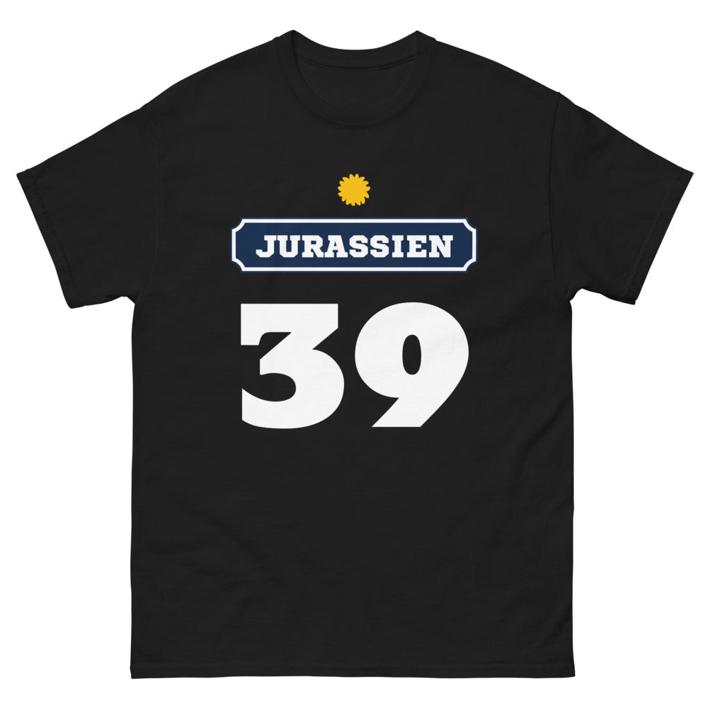 T-shirt Jura noir - Fiers habitants du Jura