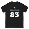 T-shirt Toulon noir - design humoristique sur la ville