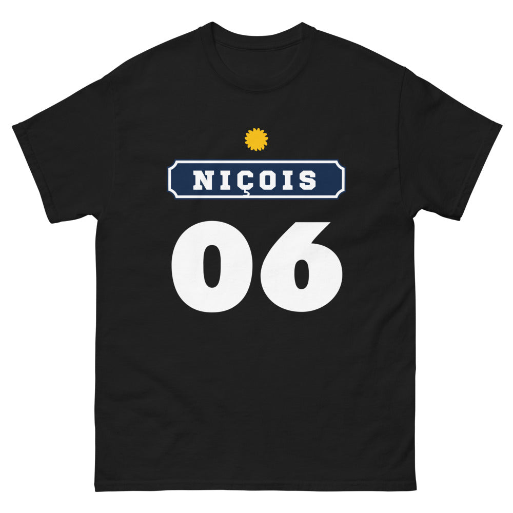 T-shirt Niçois noir - Fierté de la Côte d'Azur