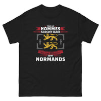 Thumbnail for T-shirt Normandie noir - Les meilleurs sont Normands