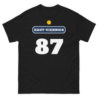 Thumbnail for T-shirt Haute-Vienne noir - Fier et Authentique