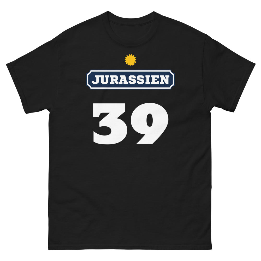 T-shirt Jura noir - Fier d'être Jurassien