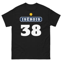 Thumbnail for T-shirt Isère noir - Fierté iséroise humoristique