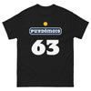 T-shirt Puydômois noir - design authentique et nostalgique