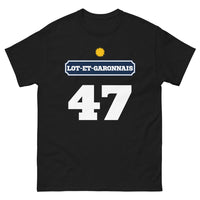 Thumbnail for T-shirt Lot-et-Garonne noir - Fier et stylé pour vos racines