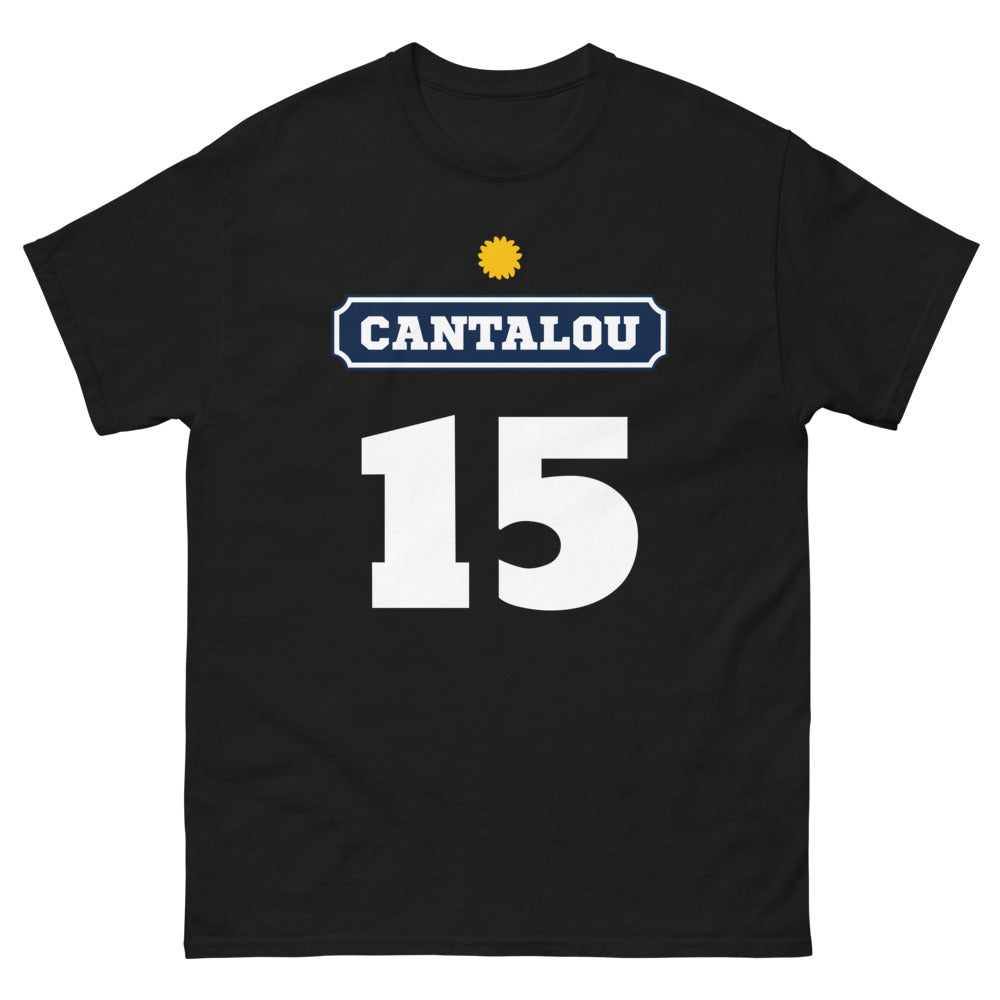 T-shirt Cantalien noir - Fier de mes racines !