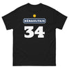 T-shirt Hérault noir - Fier et authentique design