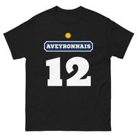Thumbnail for T-shirt Aveyron noir - Design sombre et fierté locale