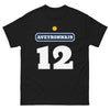 T-shirt Aveyron noir - Design sombre et fierté locale