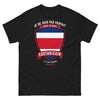 T-shirt Costa Rica noir - Je ne suis pas parfait mais je suis Costaricain