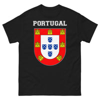 Thumbnail for T-shirt Portugal noir - design mystérieux et intrigant