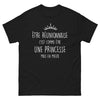 T-shirt Réunionnaise noir - Princesse mais en mieux