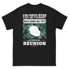 T-shirt Réunionnais noir - J'ai Peut-Être l'Air de T'écouter