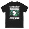 T-shirt Guyane noir - J'ai Peut-Être l'Air de T'Écouter