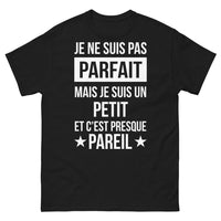 Thumbnail for T-shirt Franco-Suisse noir - Je ne suis pas parfait, mais je suis un petit