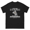 T-shirt Aveyron noir - Je peux vivre en Île-de-France