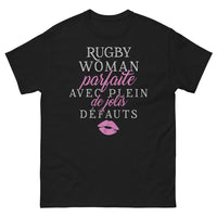 Thumbnail for T-shirt Rugby noir - Un supplément de défauts charmants