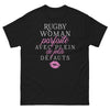 T-shirt Rugby noir - Un supplément de défauts charmants